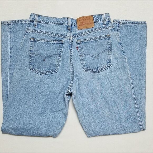 Vintage levi's 551 high rise relaxed tapered jeans - Picture 9 of 12